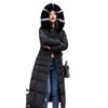 Down cotton jacket women's mid-length winter wear new Korean style fashion slim knee-length thick cotton coat winter coat