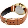 Casio MTP-VT01GL-5B Quartz Men's Watch Gold Tan Leather Band Imported Model