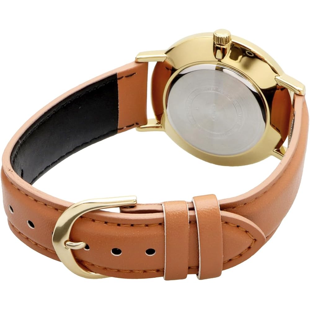 Casio MTP-VT01GL-5B Quartz Men's Watch Gold Tan Leather Band Imported Model