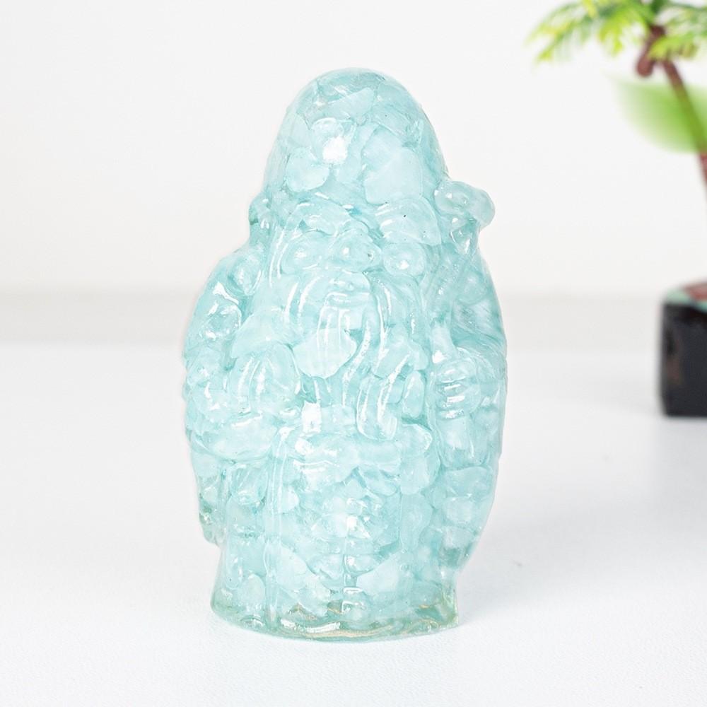 Natural Water Crystal Feng Shui Lucky Figurine For Office Desk Decor And Home Gift