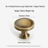 Bronze Brass Pull Handle: New Chinese Style Cabinet, Wardrobe & Drawer Retro Door Handle