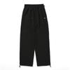 LIEMAR Wide String Jogger Pants Black