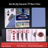 Gold Art 606 Waterproof Texas Hold'em Poker Cards, Large Font, Durable and Washable