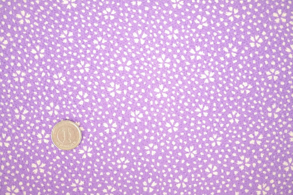 Purple x x Japanese Edo Washable Made in Japanese Tsumami Japanese Miscellaneous Japanese Sold by the Cut [Uni Fiber] [Komon Kobo] [Nikoshi Chirimen]
