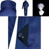 Gojo Jujutsu Kaisen Satoru Cosplay Costume Wig Men School Uniform Outfit Suit