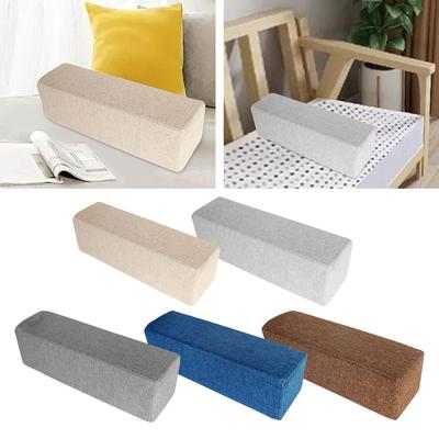 Sofa Side Arm Rest Pillow Decorative Decoration Waist Backrest Cushion for Bedroom Home Furniture Bed Rest Armchair Reading