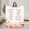 Christian Gifts Mom Religious Inspirational Faith Blankets Warm Cozy Throw Blanket Winter Girl Outdoor Travel Office Bedspread