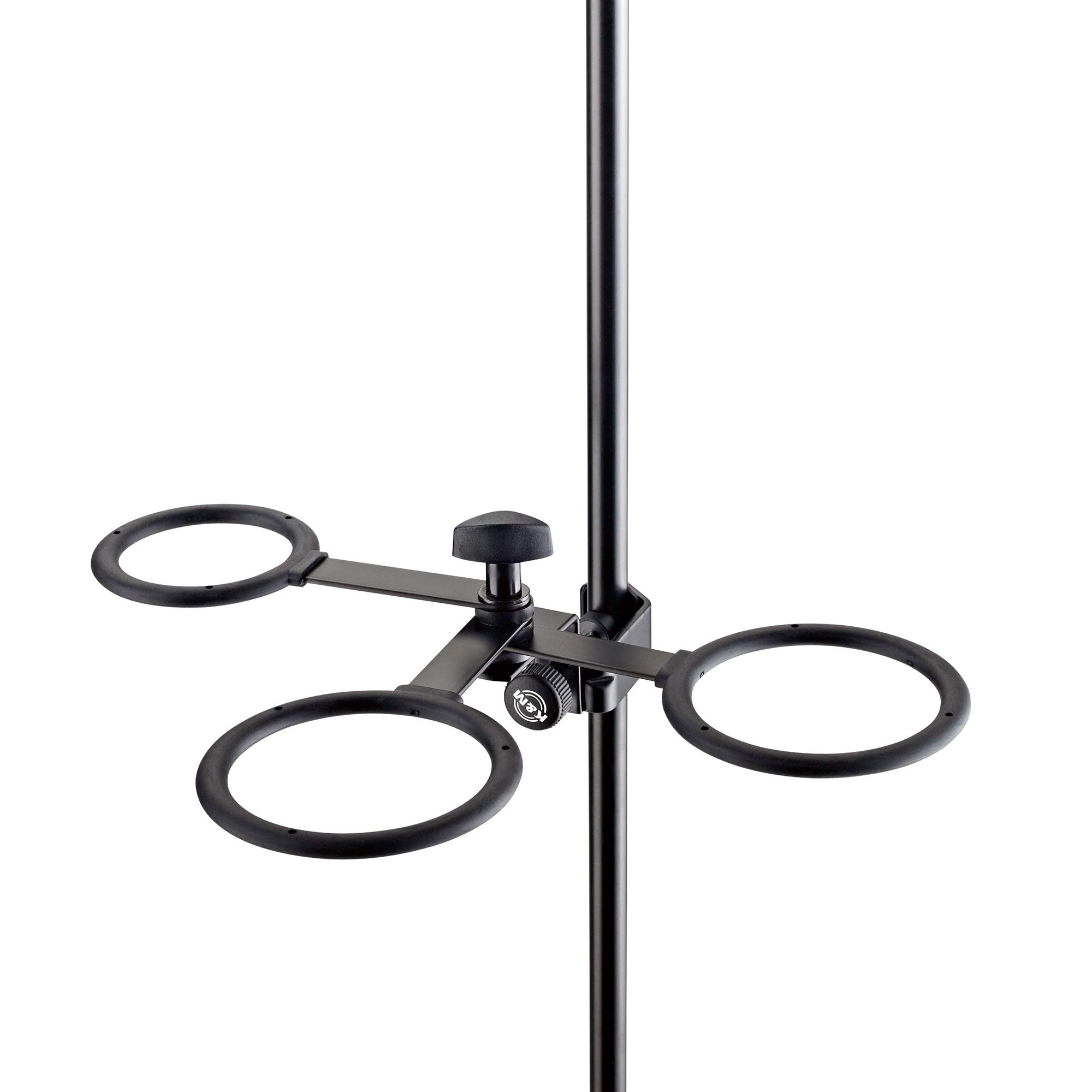 

Кониг и Мейер (К&М) Тройной держатель сурдины зажимного типа для трубы и флюгельгорна [15910] Цвет: Черный [Сделано в Германии, традиции и надежность]