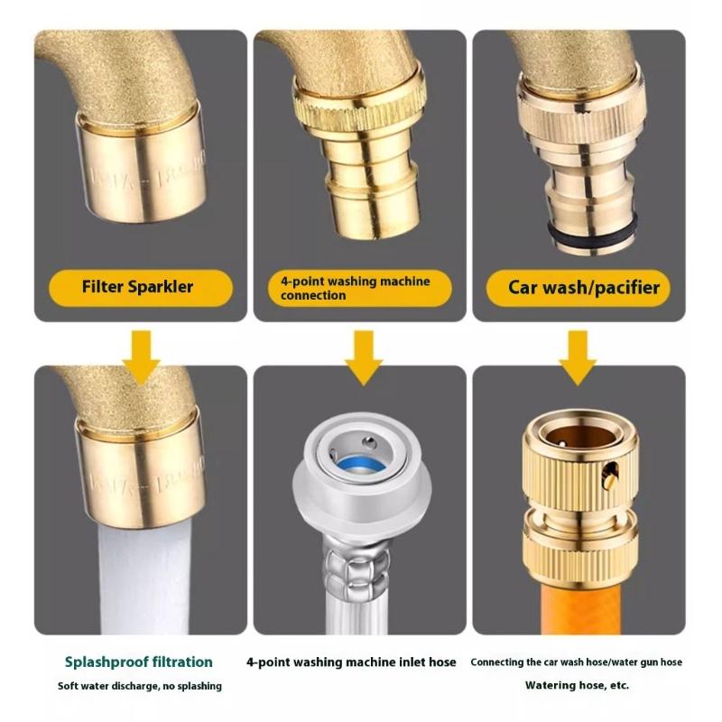 Heavy Gauges Lockable Ice Proof Water Spouts Outdoor Not -theft Sink Faucet for Residential Public Space Gardening