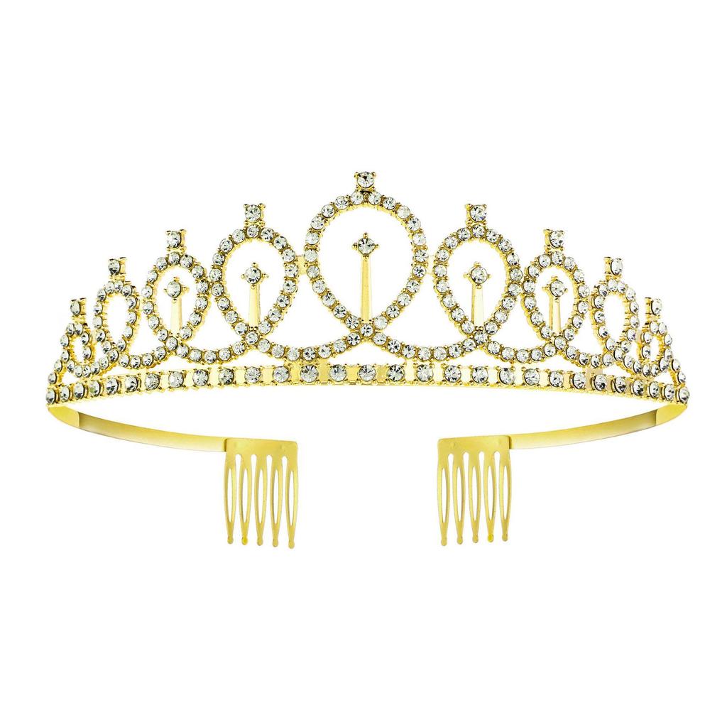 European and American Birthday Crown Headband Hairpin - "Happy Birthday"