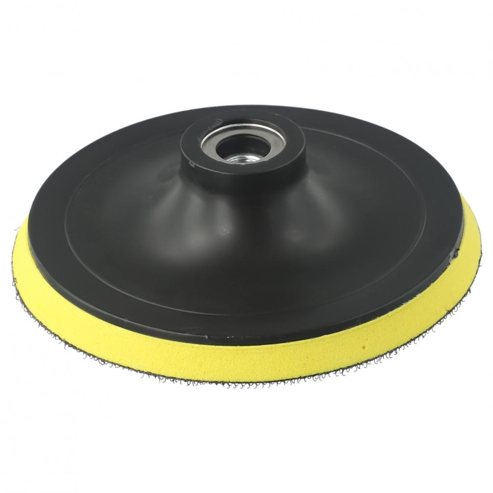 Disc de lustruit galben+negru. Instrumente de curățare pentru lustruire pentru detaliu auto