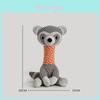 Cotton Rope Sound Toy For Dogs And Cats With Durable Material And Fun Chewing