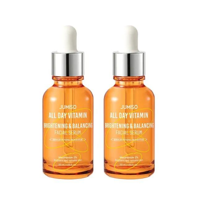 JUMISO - All Day Vitamin Brightening & Balancing Facial Serum Jumbo Bundle Set 2 pcs