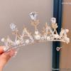 Princess Birthday Crown Headband for Girls – High-end Hair Accessories & Clip