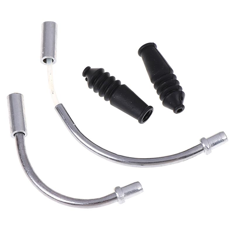 2Pcs Mountain Bike Bicycle V Brake Noodles Cable Guide Bend Tube Pipe Sleeves