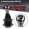 5 Speed Manual Gear Shift Knob Boot For Honda Accord Coupe 2008-2013