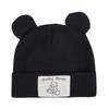 Windproof Beanies Bonnet Cute Bear Ear Ear Protection Cap New Pullover Hat  Autumn Winter
