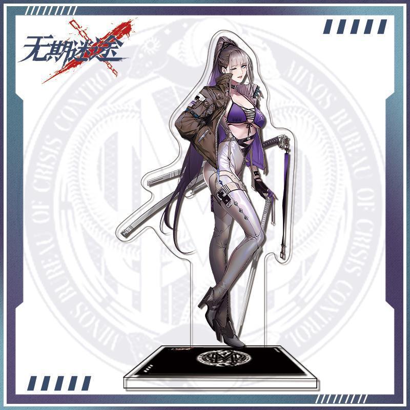 Fans Gift Charm Game Anime Path to Nowhere HD Figures Zoya Hamel Demolia Acrylic Stand Series Desk Decor Collection About 15cm