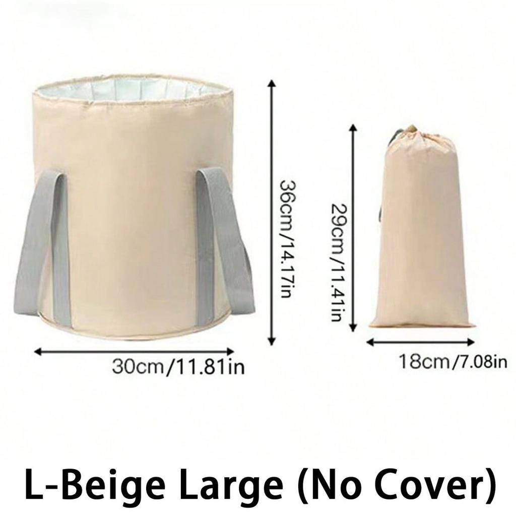 Portable Foot Soaking Bag for Deep Calf Immersion, Home Use Foot Spa Basin with Insulation, Foldable Foot Soaking Tub for Dormitory