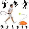 4 Packs Tennis Training Ball With String Tennis Trainer Balls Self Practice Trainer Tool Tennis Ball Training Equipment For Tennis Trainer Practice Ex