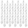 10PCS Acrylic Pendant 15cm Clear Long Drop Shape for Chandeliers Baby Room Christmas Tree