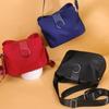 Borsa a tracolla in nylon impermeabile da donna, borsa a tracolla casual, borsa a tracolla piccola e leggera, borsa per la spesa