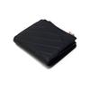 Daks Black Carlisle Pattern Gold Dd 2 Zip Wallet Dcwa6f417bk