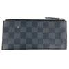 Louis Vuitton N63084 Damier Graphite Portefeuille Long Modular Card Case holder