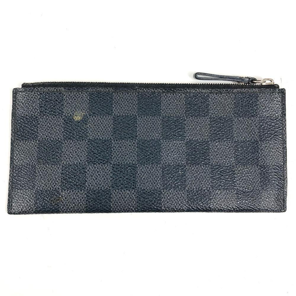 Louis Vuitton N63084 Damier Graphite Portefeuille Long Modular Card Case holder