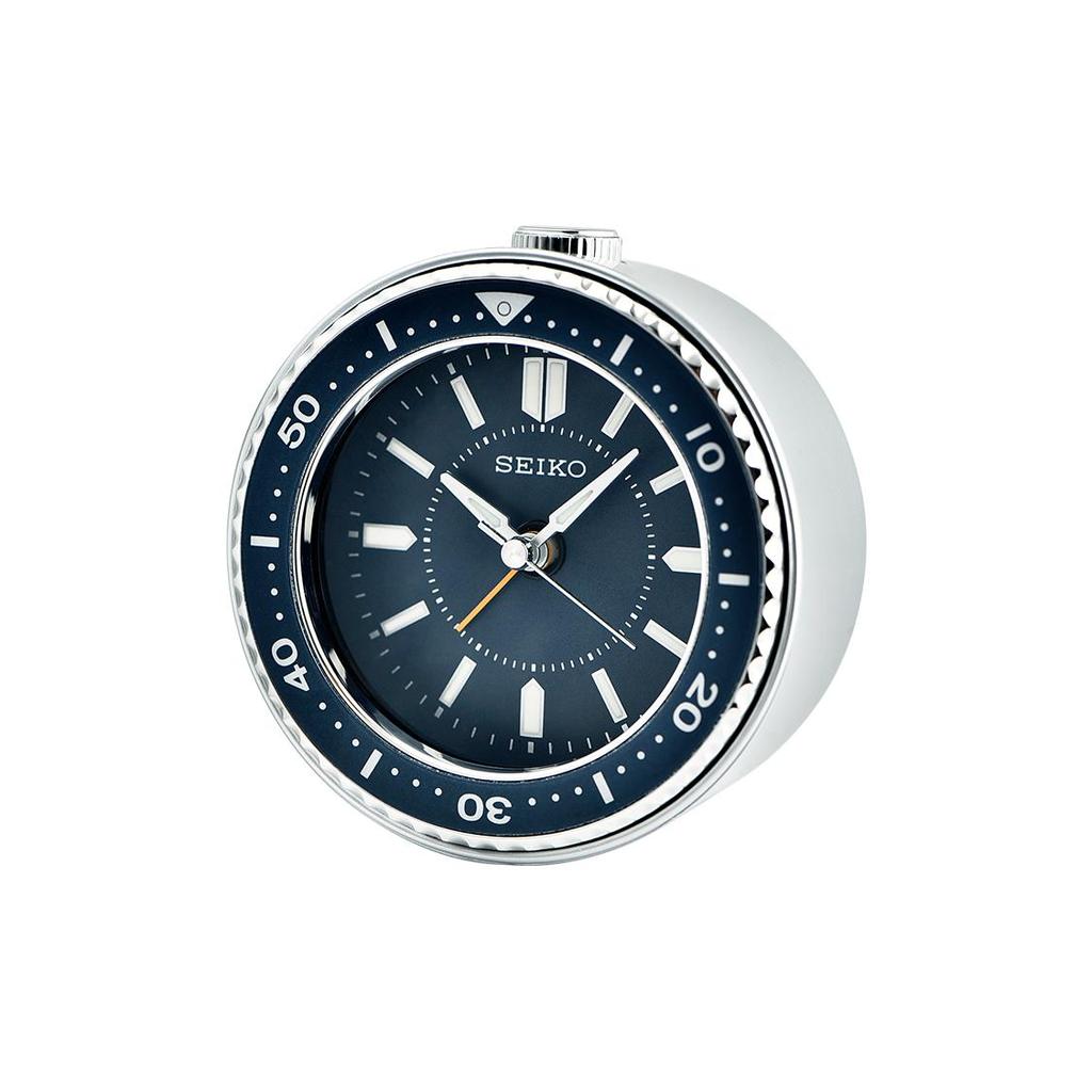 Seiko Plynulý sekundový pohyb Plastové budík Unisex Zelená QHE184L