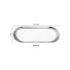 Zhishi Stainless Steel Oval Jewelry Tray