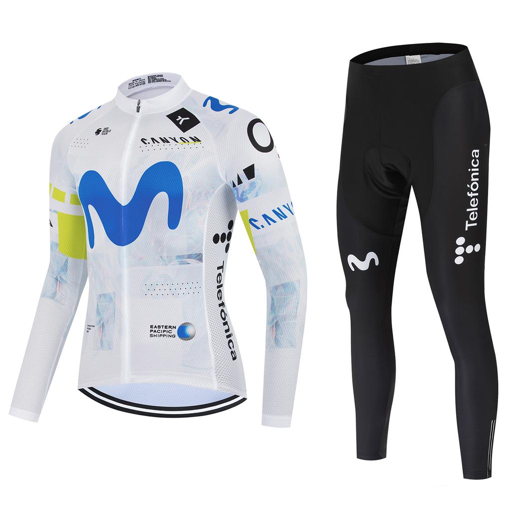 2026 Nuevo Traje de Ciclismo de Manga Larga Primavera y Verano Tour de Francia Bicicleta de Carretera Secado Rápido Transpirable Traje de Ciclismo