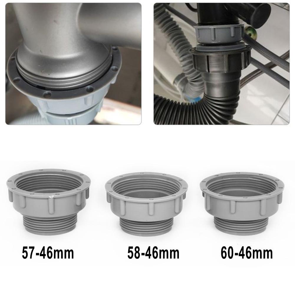 Threaded Hose Connector Adapter for Kitchen Sink Drain Pipe Plastic Adapter for Connecting Garden Hose to Faucets