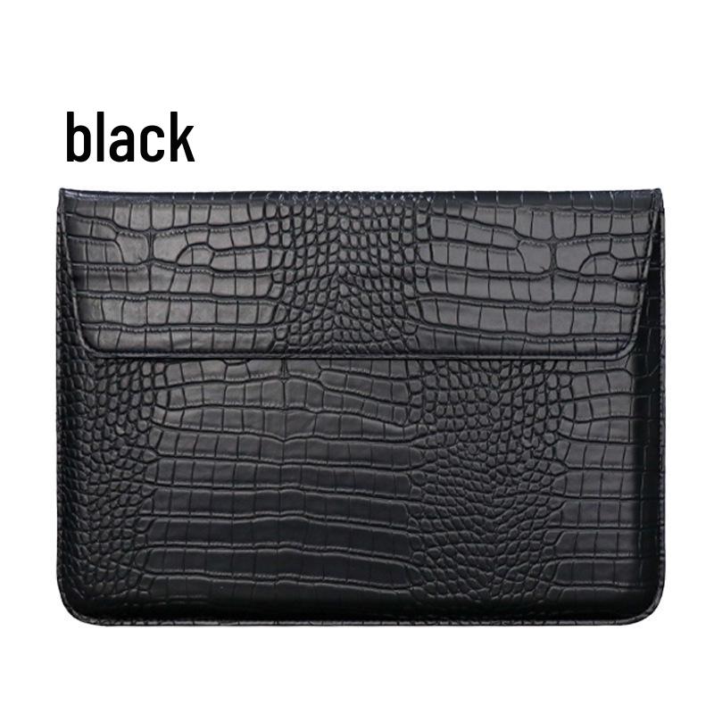 Matné pouzdro na notebook z PU kůže pro MacBook, Apple, Huawei, Xiaomi