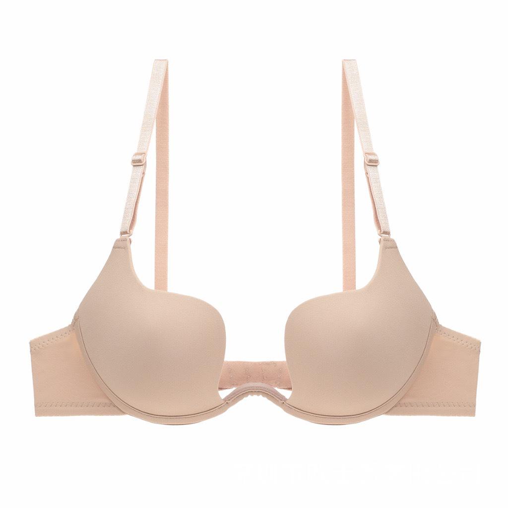 European and American Brand Smooth Evening Dress Undergarment: Women's Sexy Invisible Backless Wedding Comfort Bra