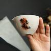 Chinese Style Ceramic Teacup Creative Household Kungfu Tea Bowl Teacup Master Cup Drinking Utensils Kitchen Teaware Tea Set New