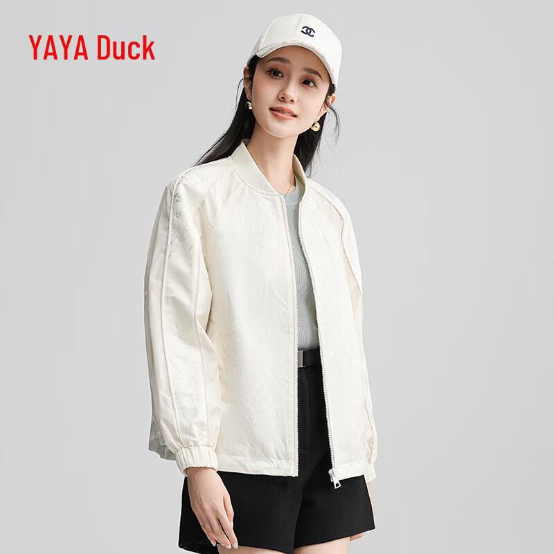 Yaya Women's 2025 New Chinese Style Bomber Jacket