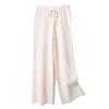 Women's Autumn and Winter Knitted Wide Leg High Waist Straight Loose Large Size Long Pants