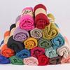 Fashion New 16 Colors Women Long Scarf Wrap Scarves Vintage Cotton Linen Large Shawl Hijab Elegant Solid Black Red White