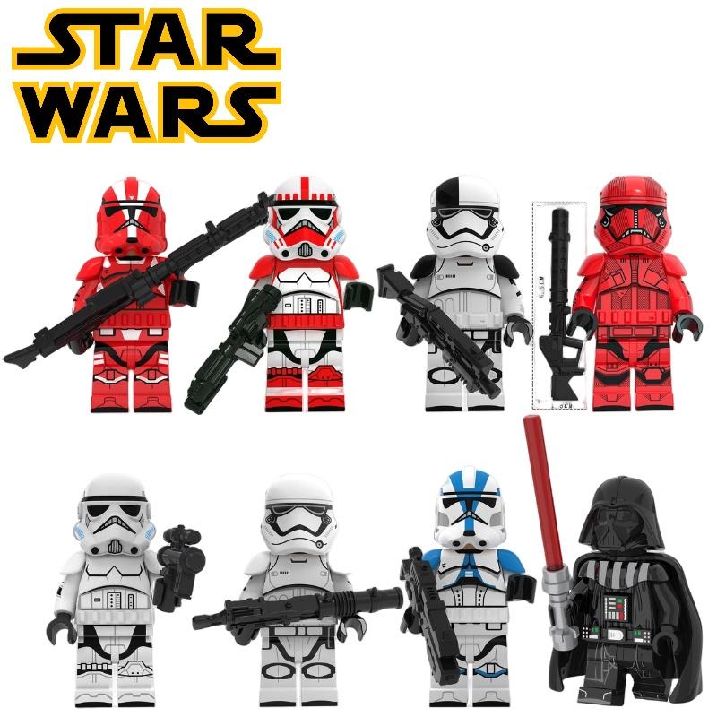 High-quality Star Wars Legion Puzzle Building Blocks Toy Xp262-269 Abs Plastic Diy Non-electric Export Type