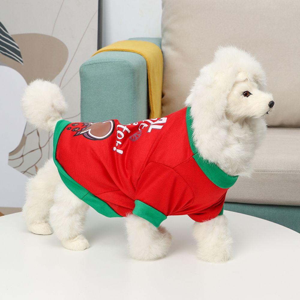 Christmas Dog Clothes Small Medium Dog Costume New Year Dogs Clothing Autumn Winter Pet Clothe