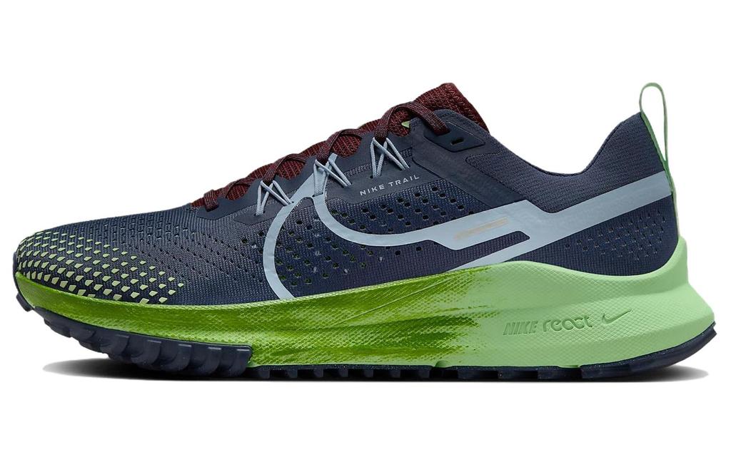 Nike React Pegasus Trail 4 Thunder Blue Chlorophyll Vapor Green Light Armory Blue DJ6158-403