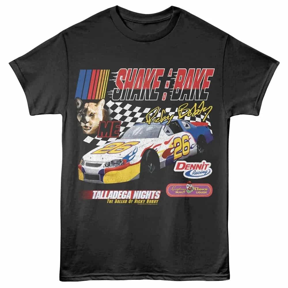 Talladega Nights Shake and Bake Car Men s T Shirt S