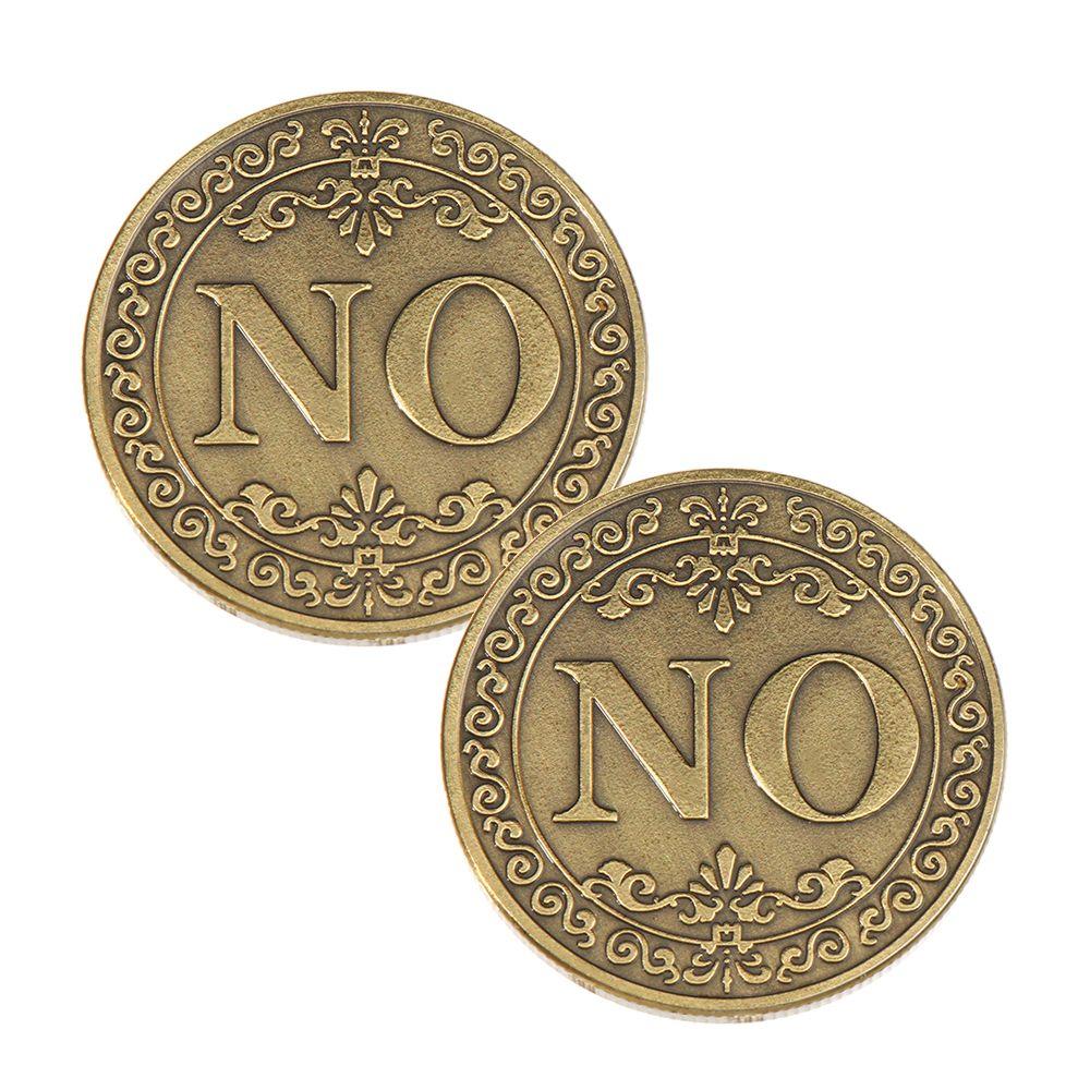 Bronze Challenge Coins Collection Art Commemorative Coin Souvenir Collectible Coins Yes No