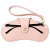 Brilclip PU Leer Zonnebril Opbergtasje Nekzakje Voor Bril Accessoires Organizer Bril Beschermhoesje Voor Unisex
