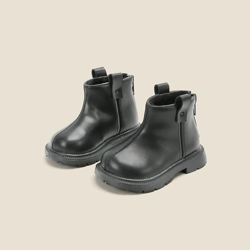 Dr. Martens Infant Cotton Boots: Warm Winter Walking Shoes for Boys & Girls, Korean Style Snow Boots