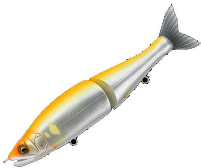 

Gan Craft Magnum Kinokuni MG230F05 (плавучий) Приманка, Оранжевая,