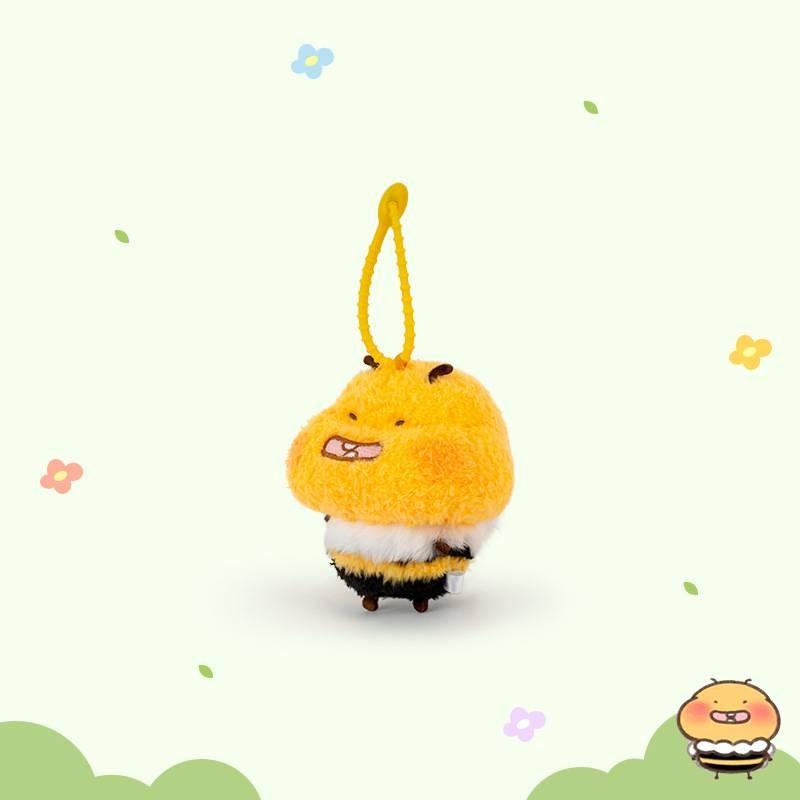 Hey Keychain Bee Hey Plush Toy Cute Cartoon Girl Backpack Decoration Pendant