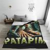 Humor Gen Z (Brr Brr Patapim Blanket Quality Super Soft Throw Blanket Autumn Airplane Travel Couch Chair Print Bedspread