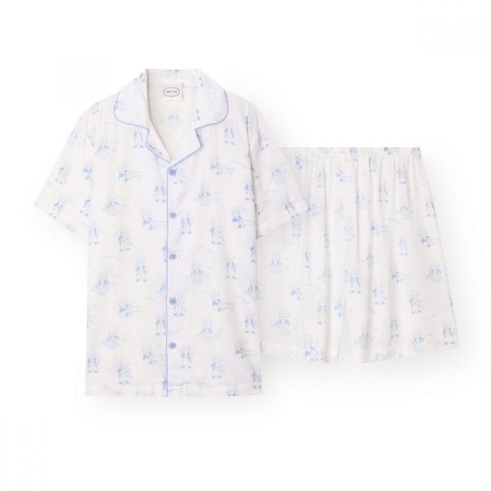 Orcite Men S Short Sleeve Pajama Set H020 Ruchart M
